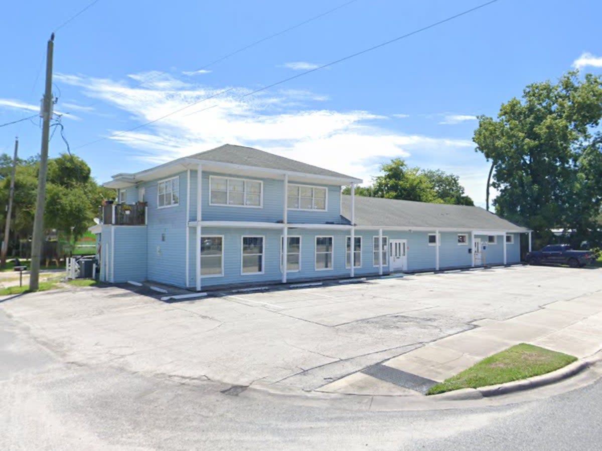 The building where two people were taken hostage by a gunman on Monday in Daytona Beach, Florida  (Google Maps)