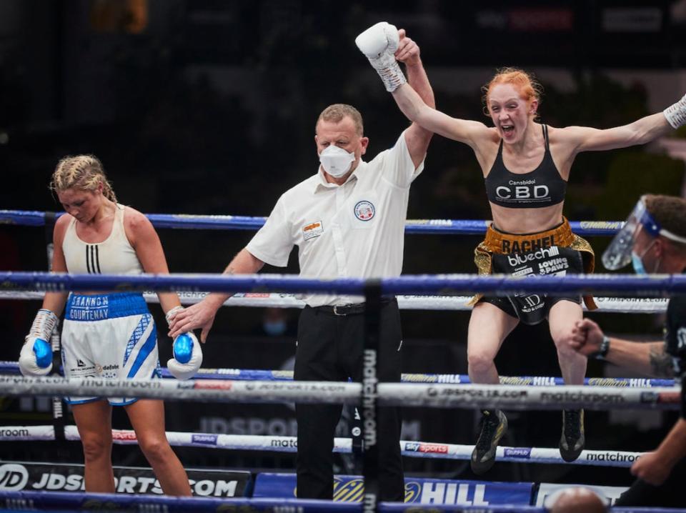 Rachel Ball defeats Shannon Courtenay at Matchroom’s Fight CampMark Robinson/Matchroom