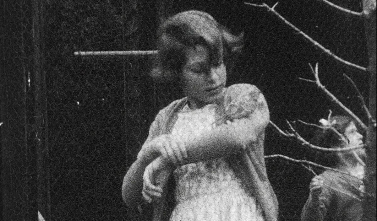 The young then princess Elizabeth glances at a bird that rests on her left arm. Rare footage of Britain's Queen Elizabeth has been shared to celebrate her 90th birthday back in 2016.