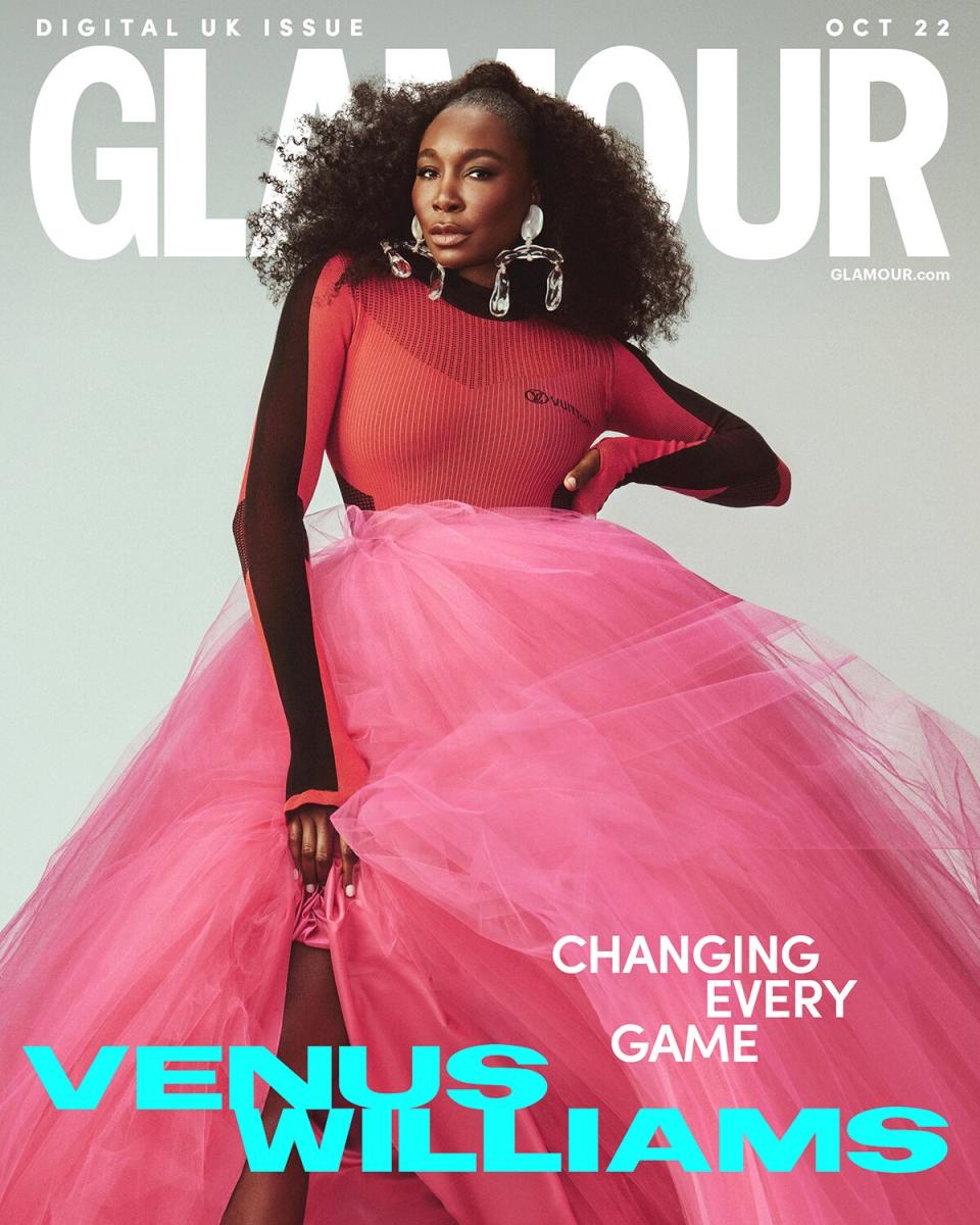 VENUS WILLIAMS COVERS GLAMOUR UK’s OCTOBER DIGITAL ISSUE