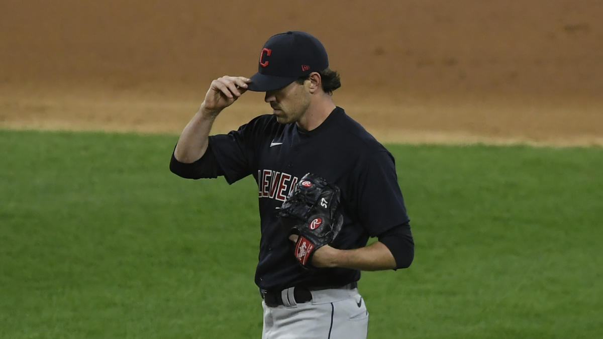 Shane Bieber strikes out 14 in Indians' opening win