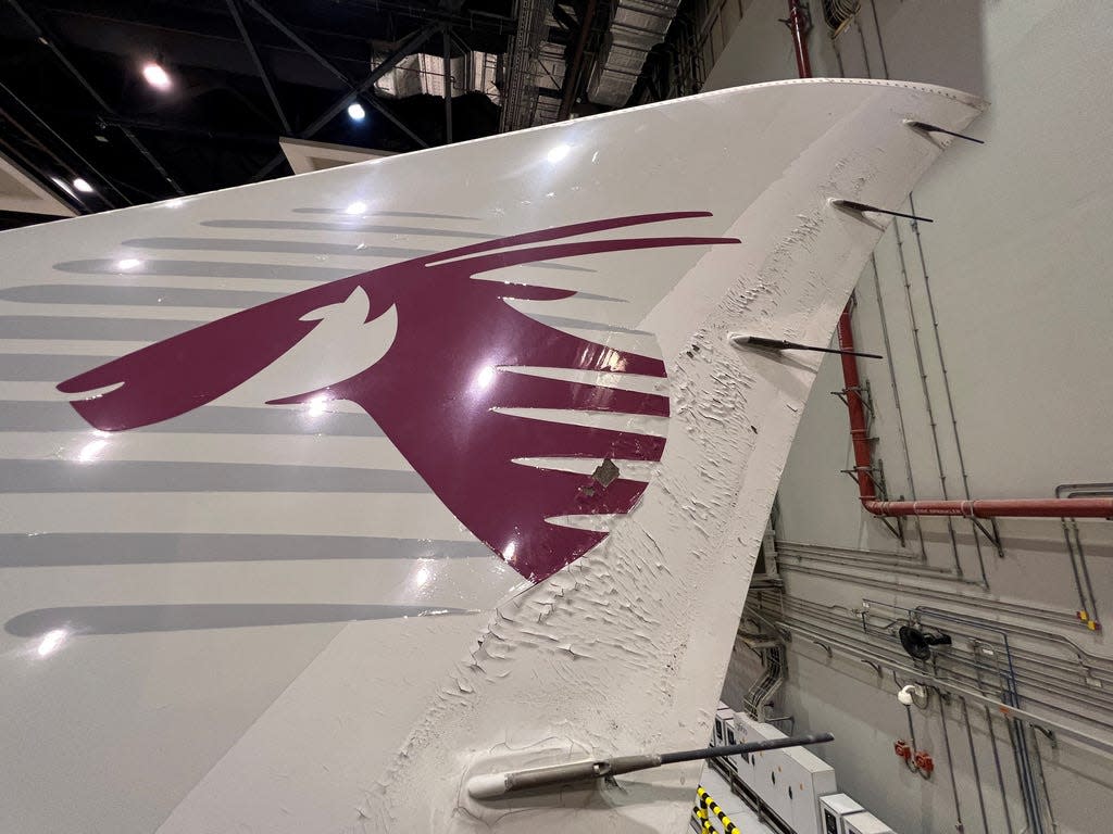 Qatar grounded A350.