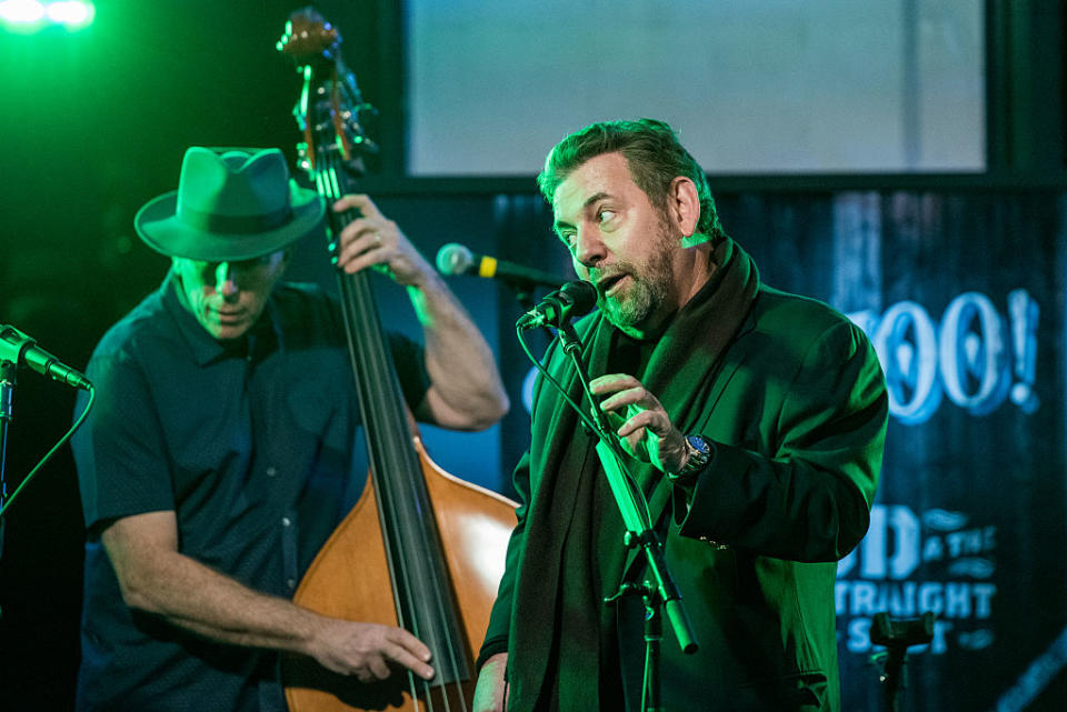 James L. Dolan of JD & The Straight Shot performs during the AOL Build Speaker Series on Jan. 19, 2016 in New York City. (Roy Rochlin/FilmMagic)