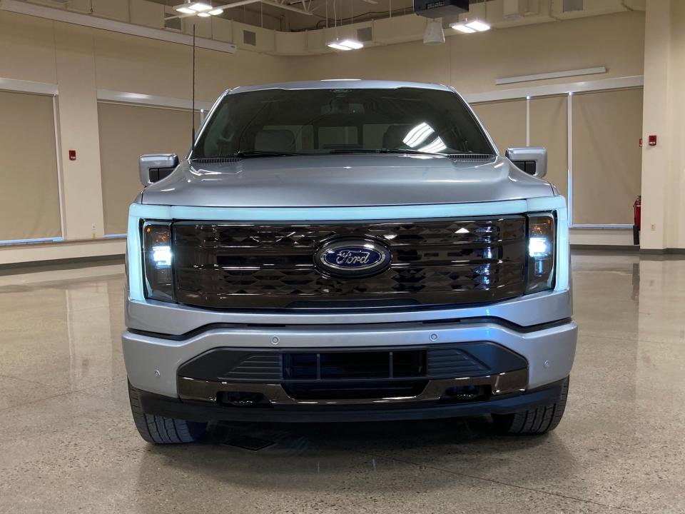 The Ford F-150 Lightning.