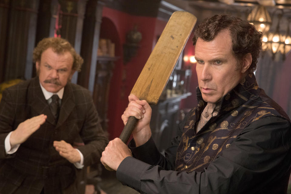 Screenshot from "Holmes & Watson"