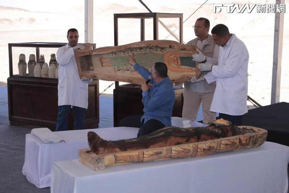 考古學家在埃及中部明亞省發現一座歷史古墓，其歷史可以追溯到3500年前。（圖／臉書<strong>tourismandantiq</strong>）