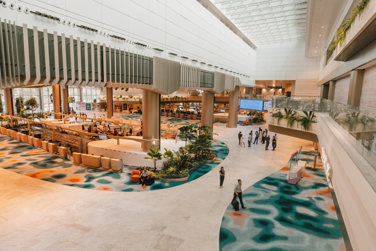 The Changi Airport Terminal 2 Departure Hall North.