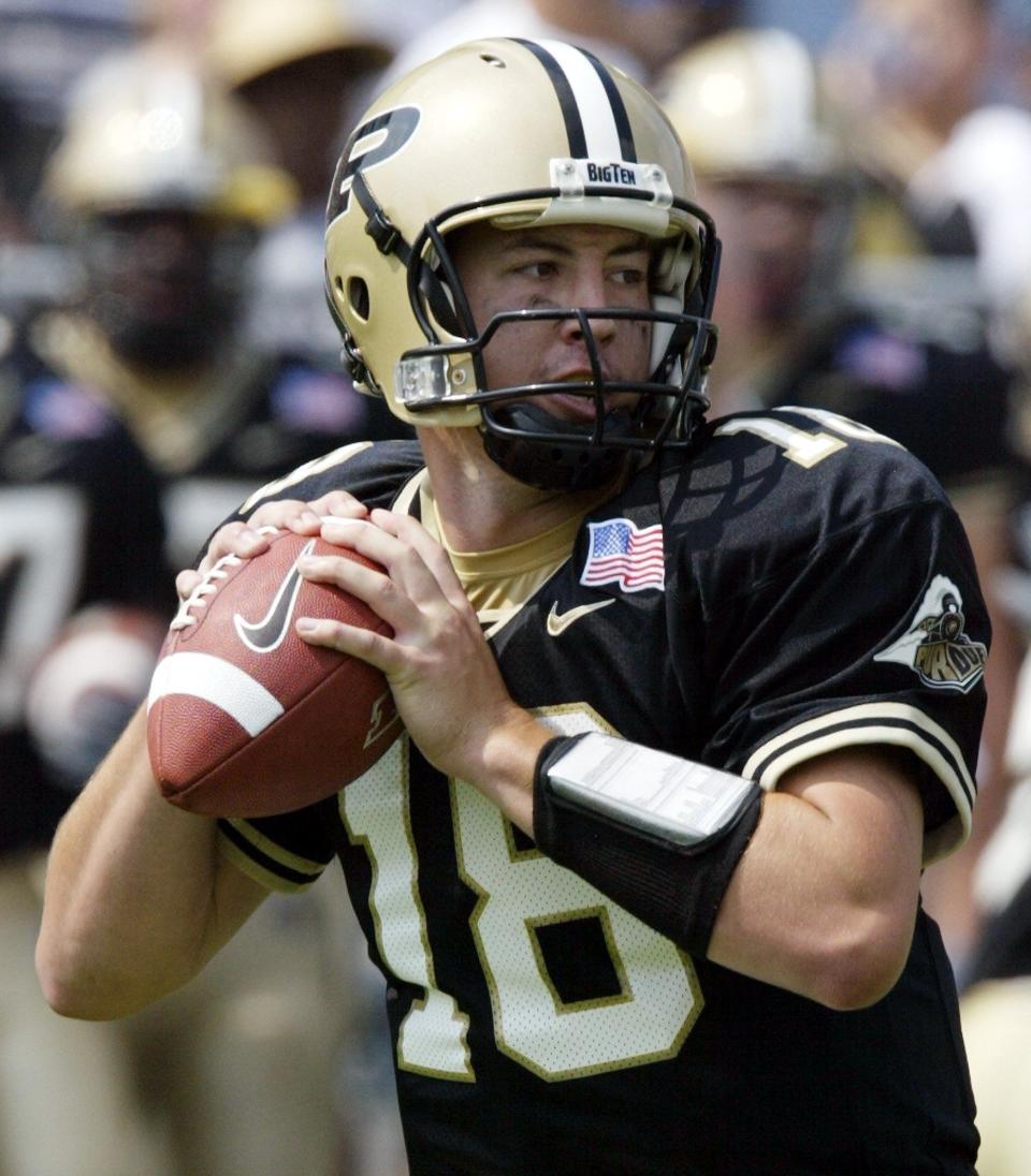 Kyle Orton helped Purdue extend its bowl streak under Joe Tiller with a powerful passing arm.