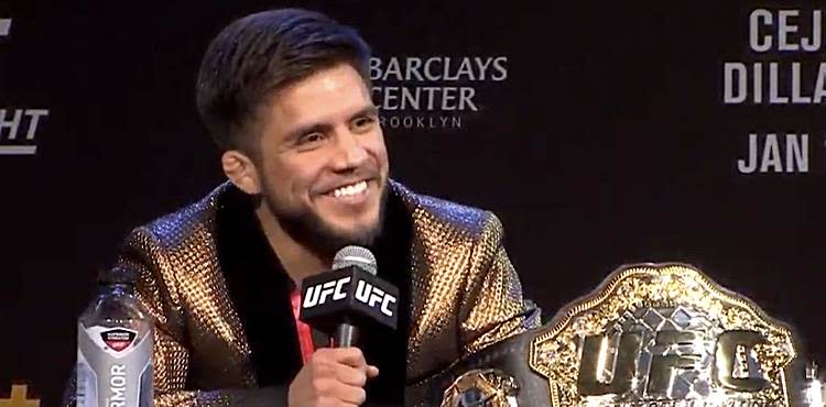 Henry Cejudo UFC Brookly prefight presser