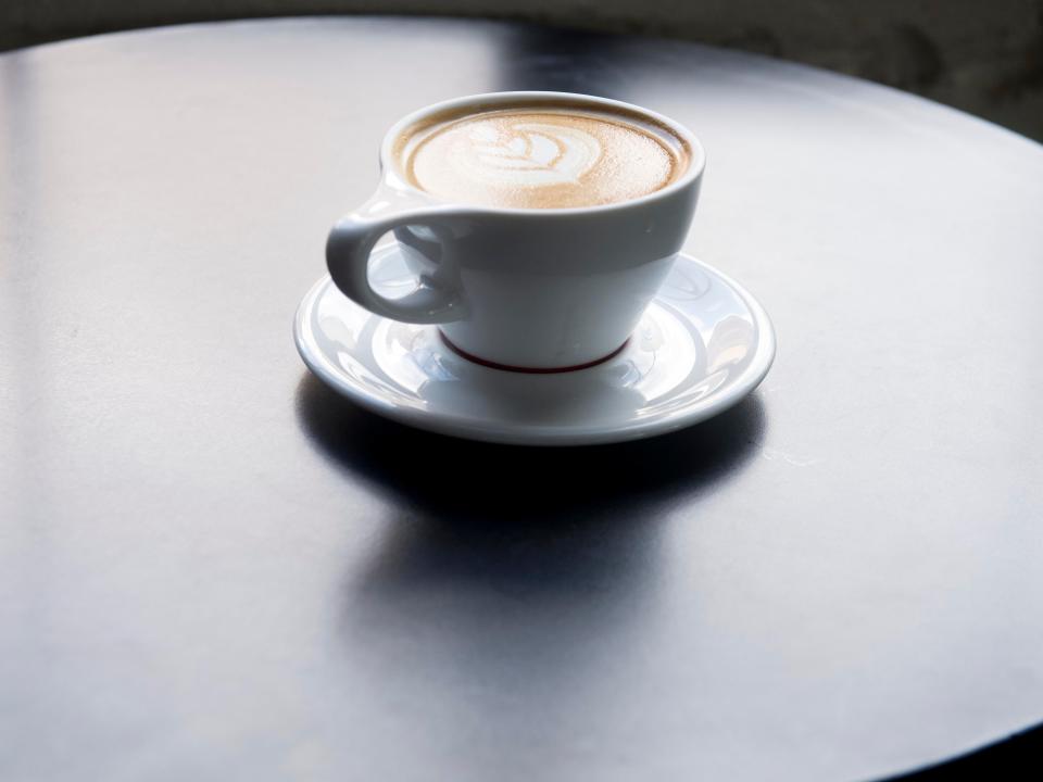 Remedy Coffee's cappuccino.