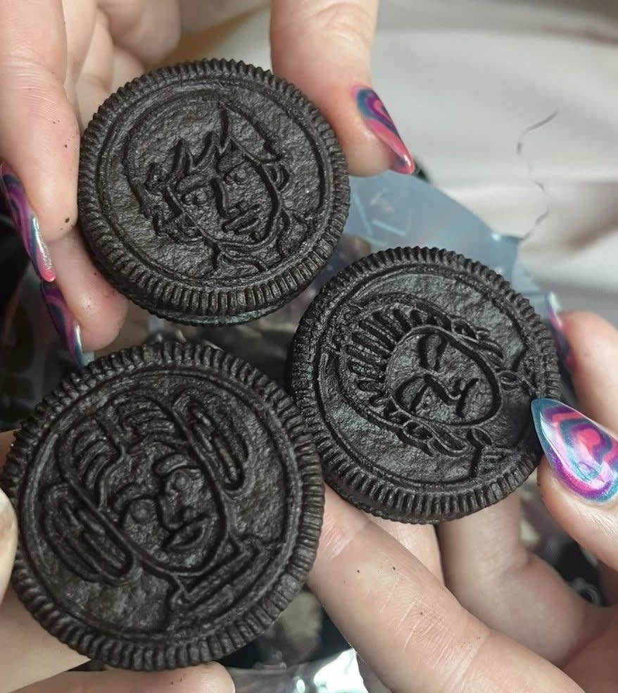 Star Wars Oreos close up