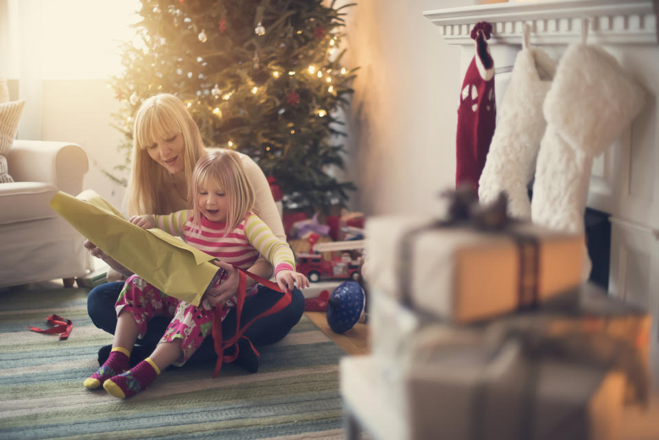 A mum has taken to the Internet to ask opinions on her Christmas present hack [Photo: Getty]