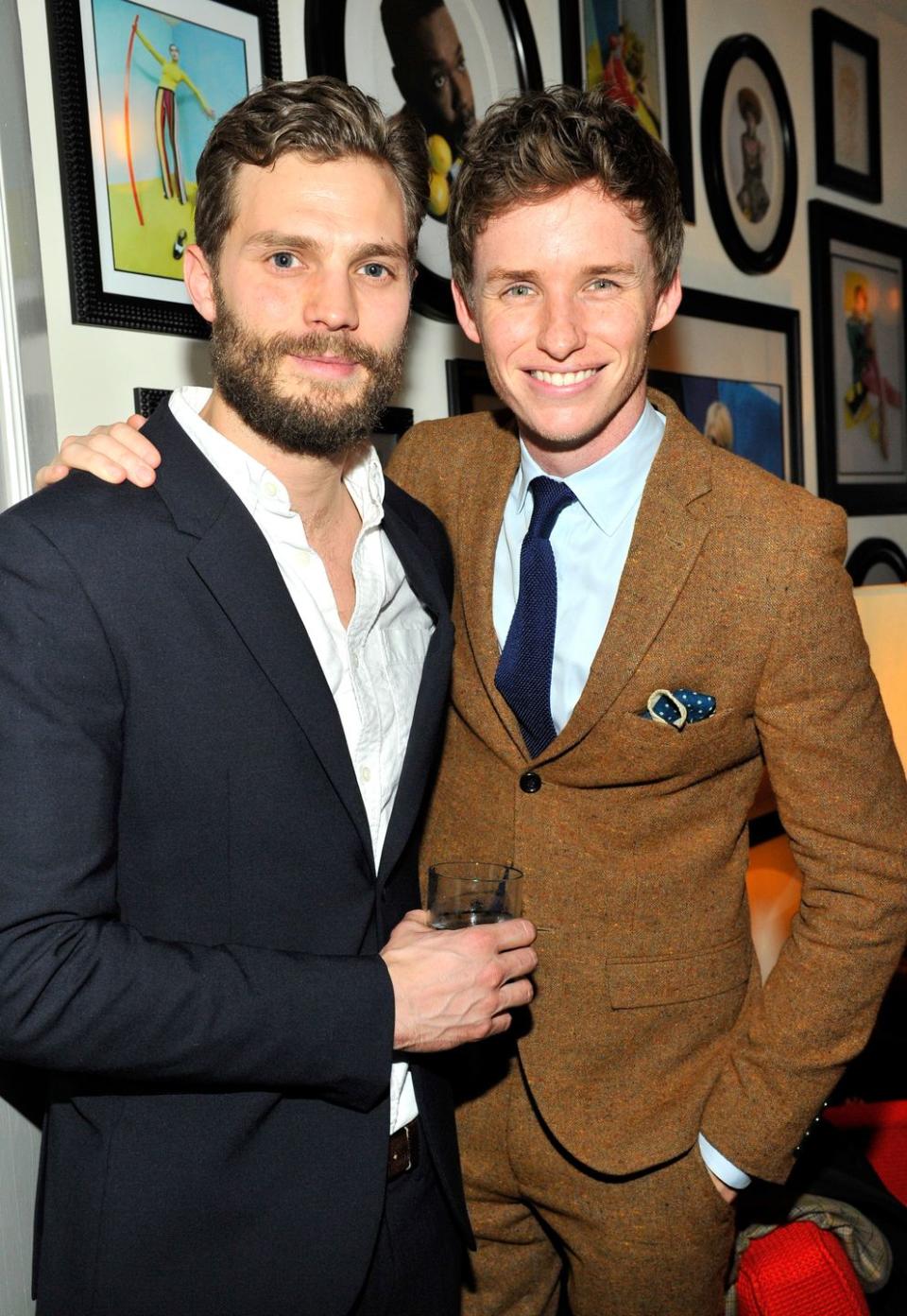 Jamie Dornan, Eddie Redmayne & Andrew Garfield