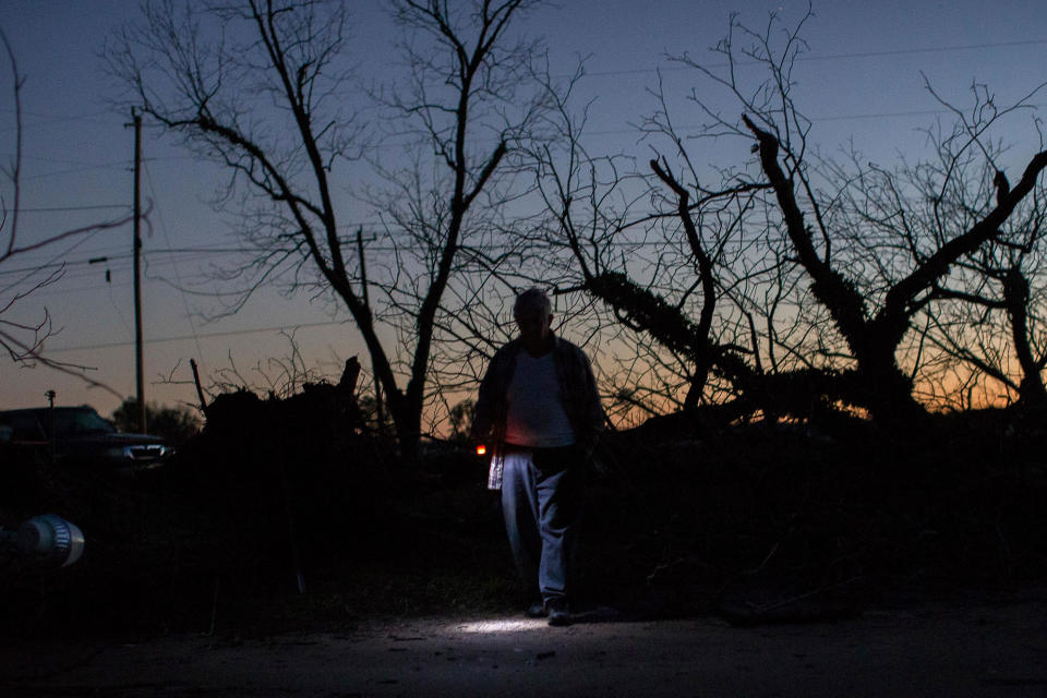 Severe storms hit the South