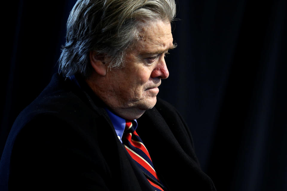 Steve Bannon. (Photo: Jonathan Ernst/Reuters)