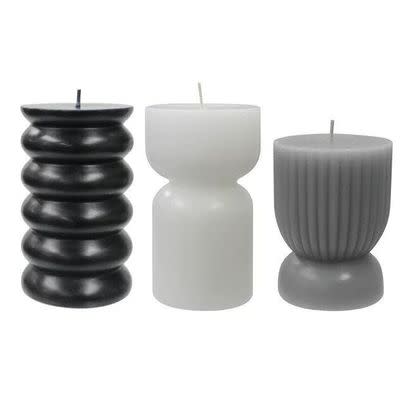 Pillar candle set