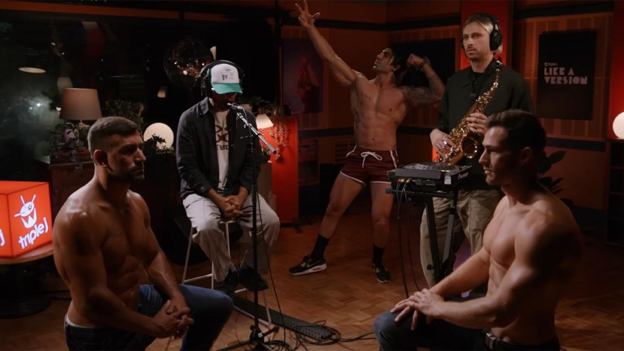 Flume, Toro y Moi, & Shirtless Dancers Cover Bag Raiders For Like A Version