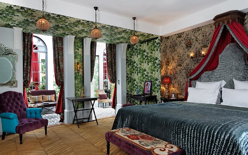 The Saint James is as close to a château hotel as you get in Paris