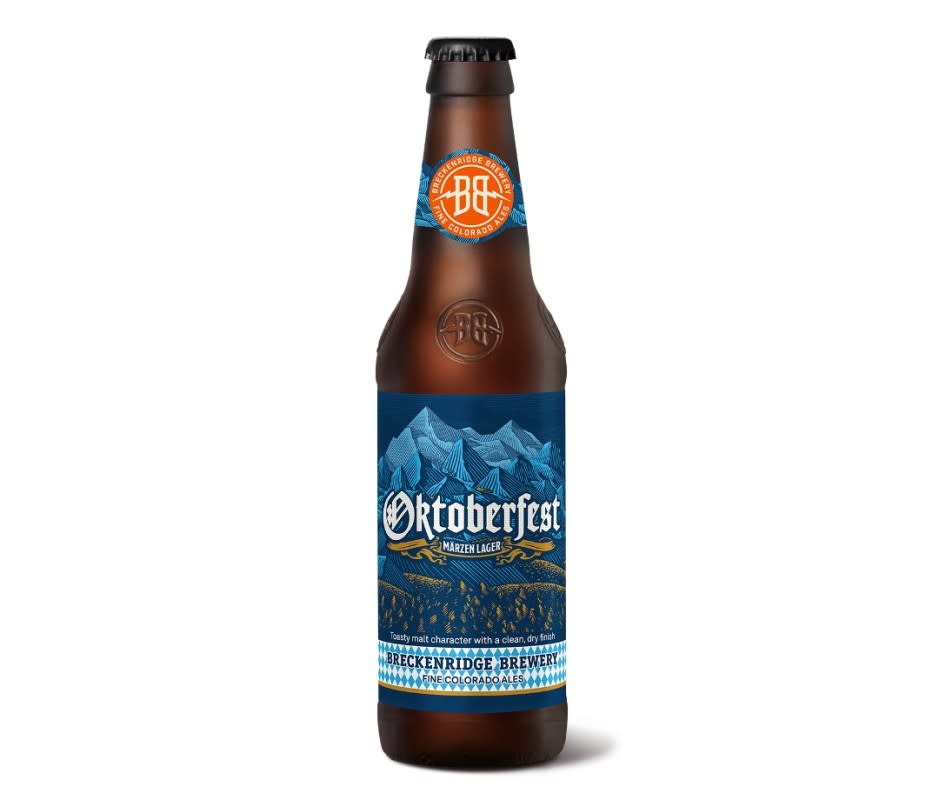 <p><strong>Breckenridge, Colorado </strong></p><p><strong>Style:</strong> Märzen lager</p><p>If you enjoy <a href="https://www.breckbrew.com/brews/oktoberfest/" rel="nofollow noopener" target="_blank" data-ylk="slk:Breckenridge;elm:context_link;itc:0;sec:content-canvas" class="link ">Breckenridge</a>’s Oktoberfest, good news, you can always go back and get the 5-liter mini keg. It pours the color of a copper penny with aromas of toasted malted grains and breads. Your palate enjoys toasted grains and tanginess with a nice pretzel finish.</p><p><strong>ABV:</strong> 6.0%</p>