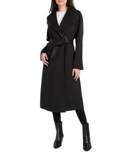 Tahari wrap coat