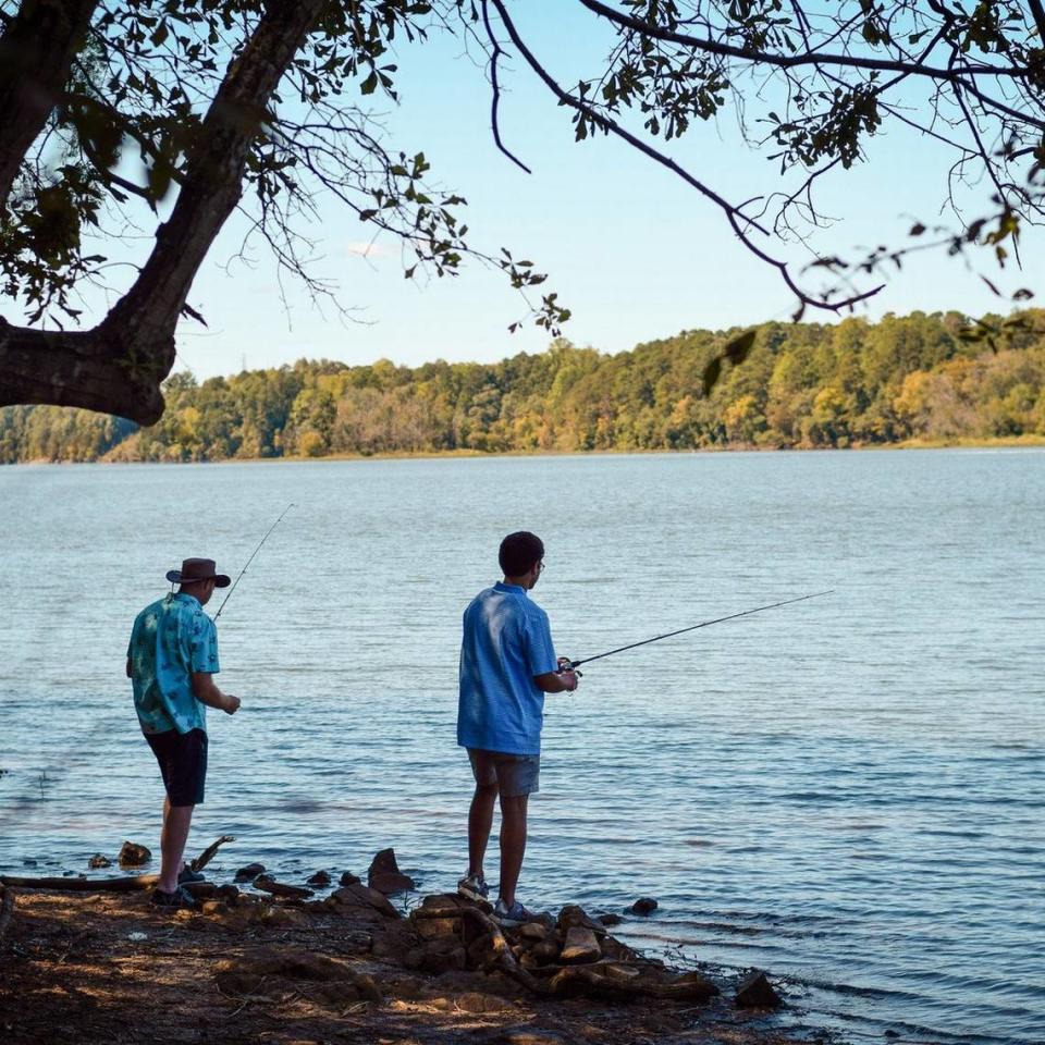 Anglers enjoy fishing at Lake Norman. Lincoln and Iredell County officials are looking at making changes to short-term rental policies in the area.