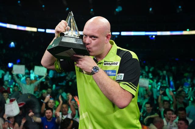 Michael van Gerwen is the reigning champion of the Premier League