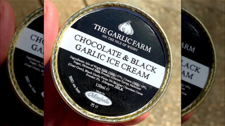 Black Garlic Is A Powerhouse Ingredient For Ice Cream (Seriously)