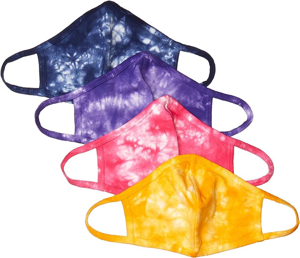 Quality Durables Adults and Kids 4-Pack Reusable Face Covering (Photo: Amazon)