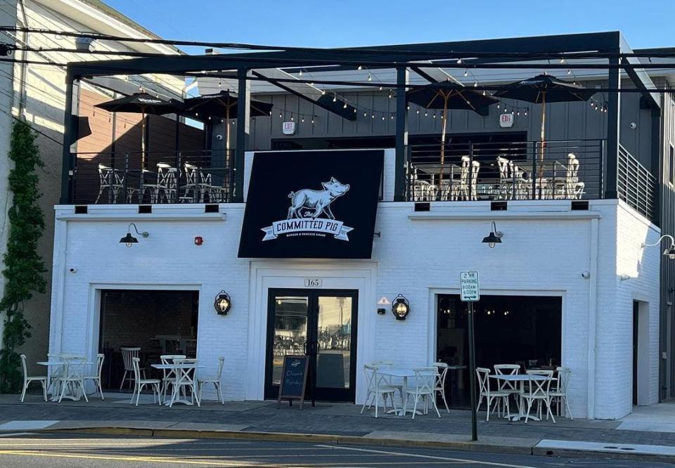 After several years of renovation, Committed Pig opened this year on Main Street in Manasquan.