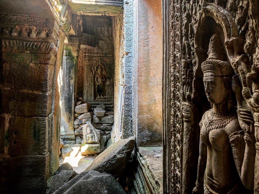 Las caras de los templos de Angkor