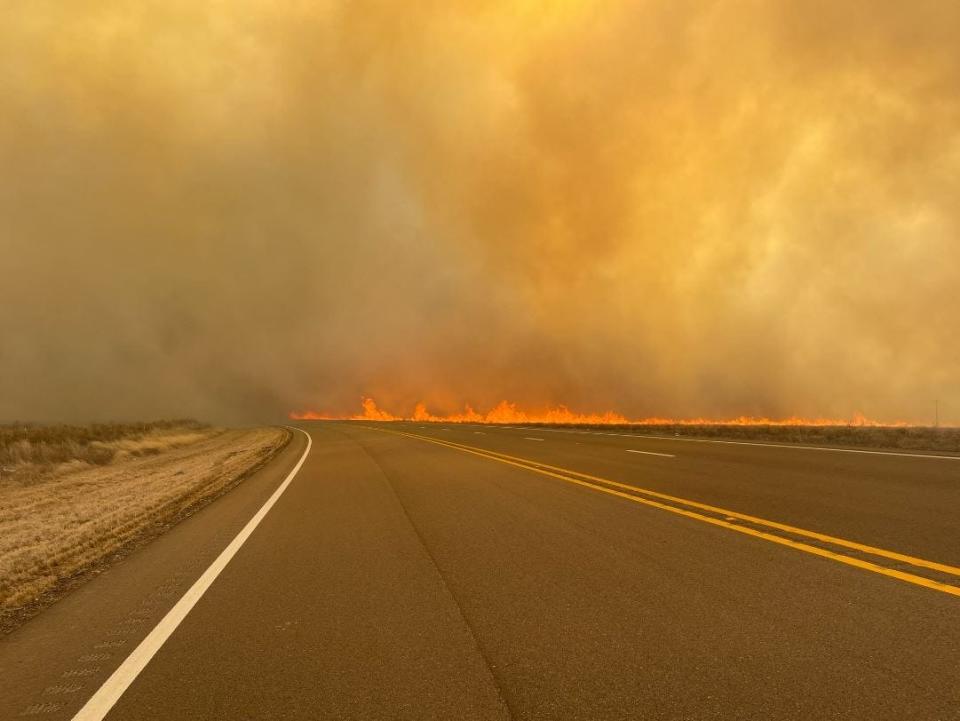 The Texas A&M Forest Service responded to a request for assistance in Hutchinson County on the Hutchinson 0317 Fire.