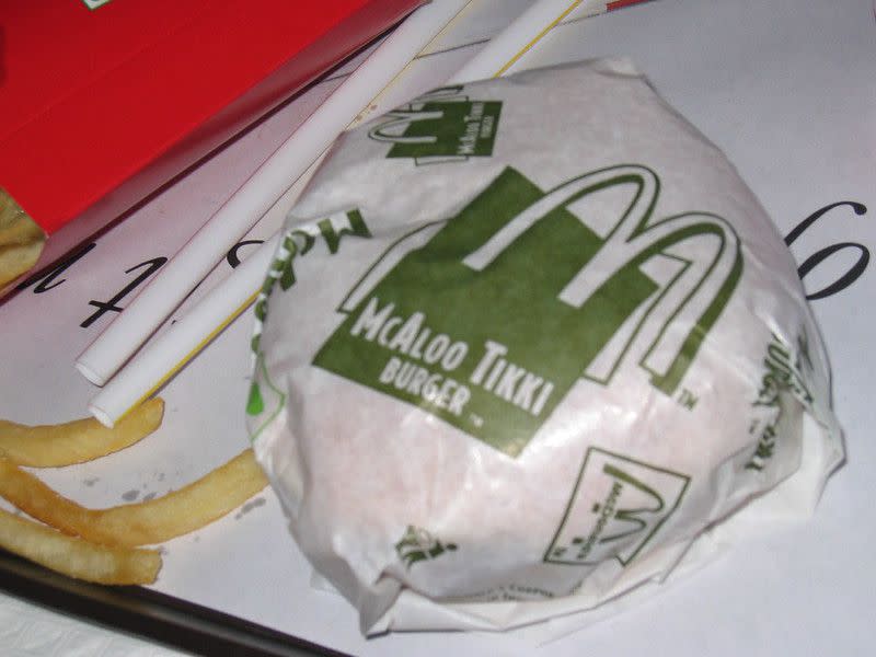 McAloo Tikki Burger