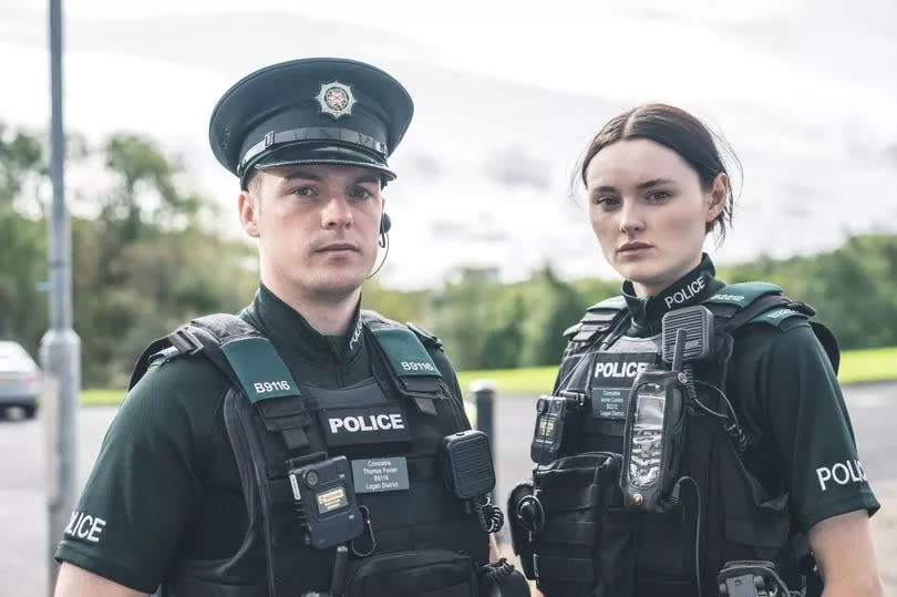 Blue Lights Series 2 - Tommy Foster and Annie Conlon -Credit:BBC