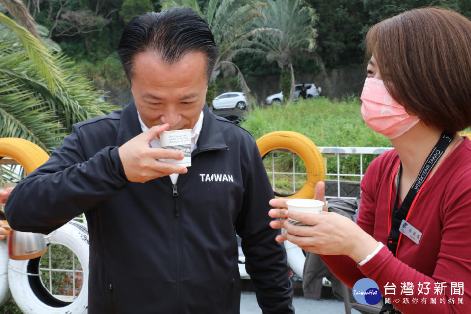 咖啡莊園品牌學院結業業者，參加咖啡風味杯測活動／陳致愷翻攝