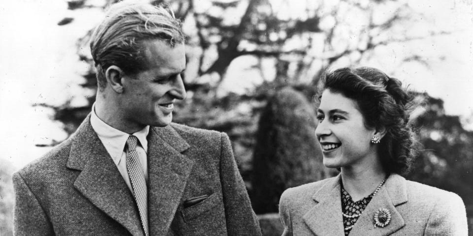 1947: Princess Elizabeth and Philip Mountbatten