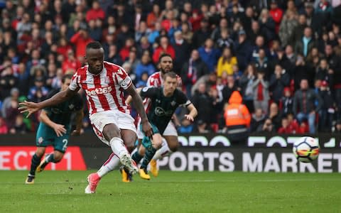 Saido Berahino misses a penalty - Credit: Getty images