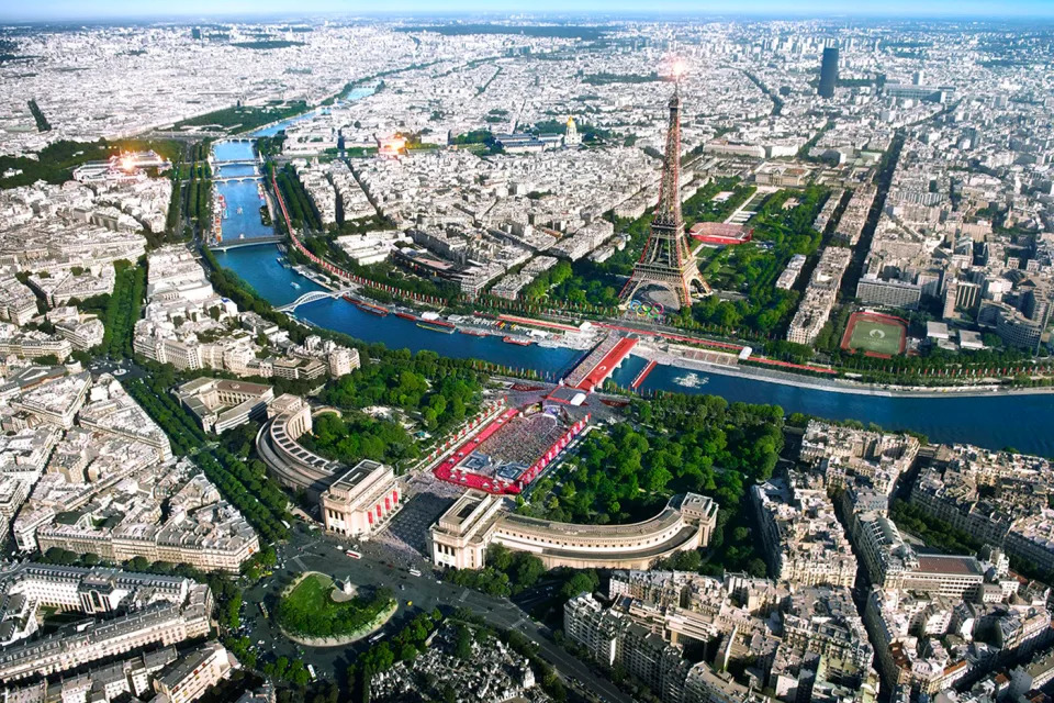 巴黎鐵塔及塞納河（Photo Credit：Paris 2024）