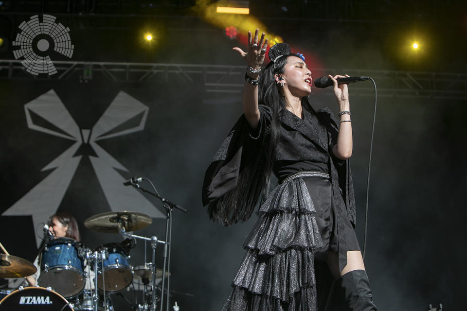 bandmaid 001 2022 Aftershock Fest Shakes Sacramento with KISS, My Chemical Romance, Slipknot, and More: Recap + Photos