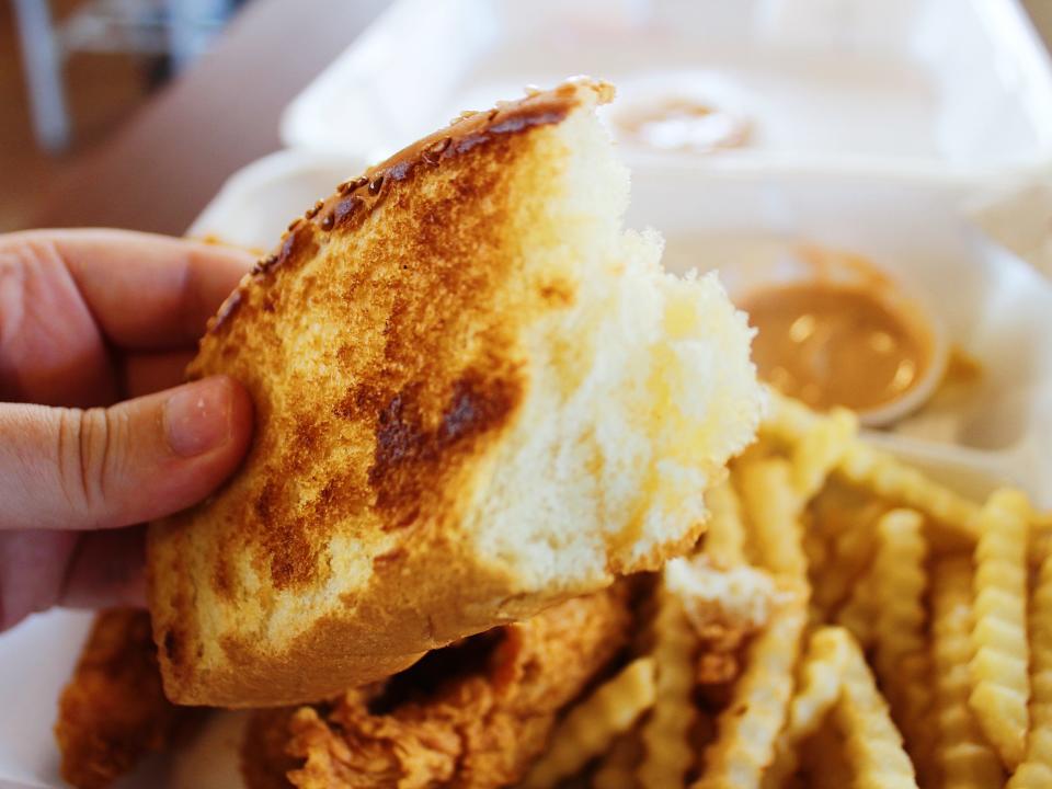 raising canes texas toast