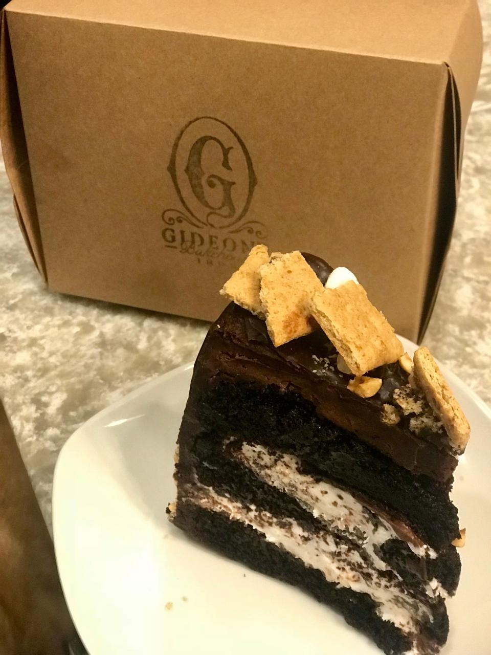 slice of cake from gideons at disney springs