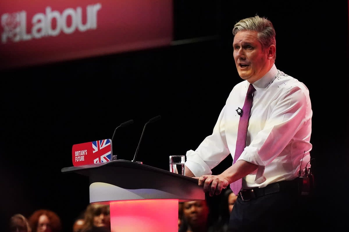 In his speech on Tuesday, Starmer promised to accelerate the building of new homes on unused urban land (Getty Images)