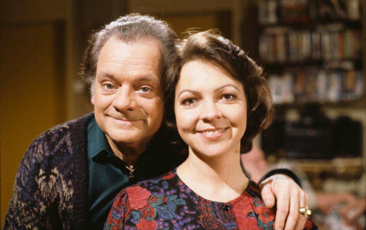 Close knit: David Jason and Tessa Peake-Jones