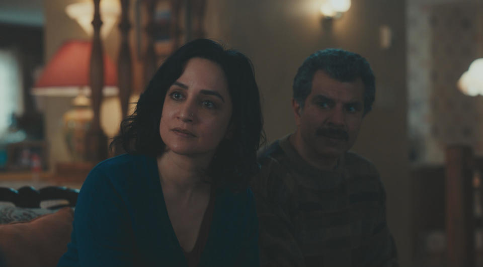 Archie Panjabi and Ezra Faroque Khan in <i>Under the Bridge</i><span class="copyright">Disney</span>