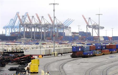 A general view of the Port of Los Angeles, California November 29, 2012. REUTERS/Lori Shepler