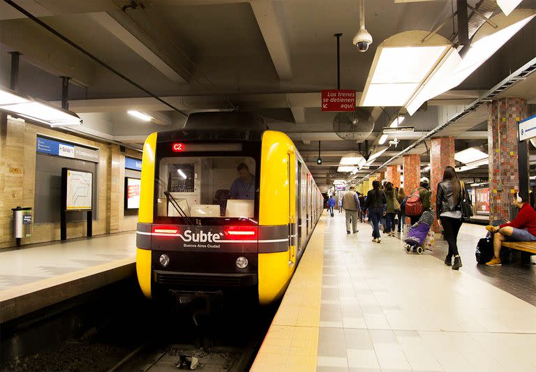 Estación Retiro de la línea C