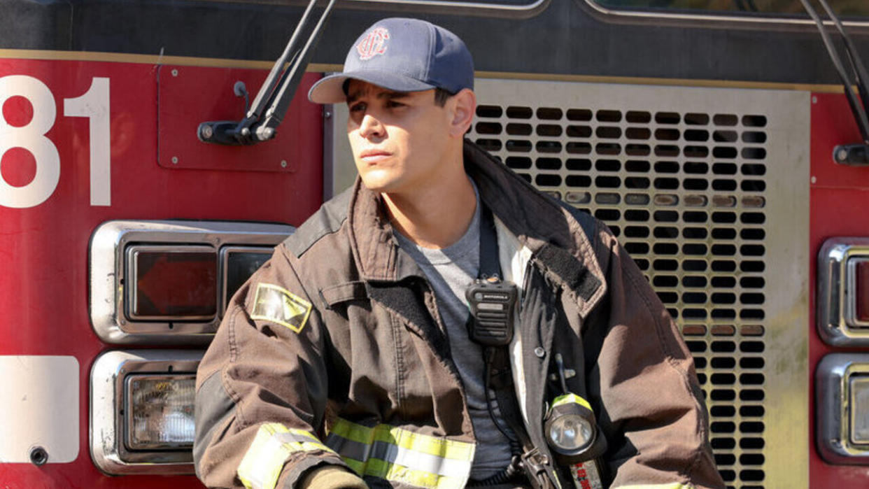  Alberto Rosende as Gallo in Chicago Fire Season 11 