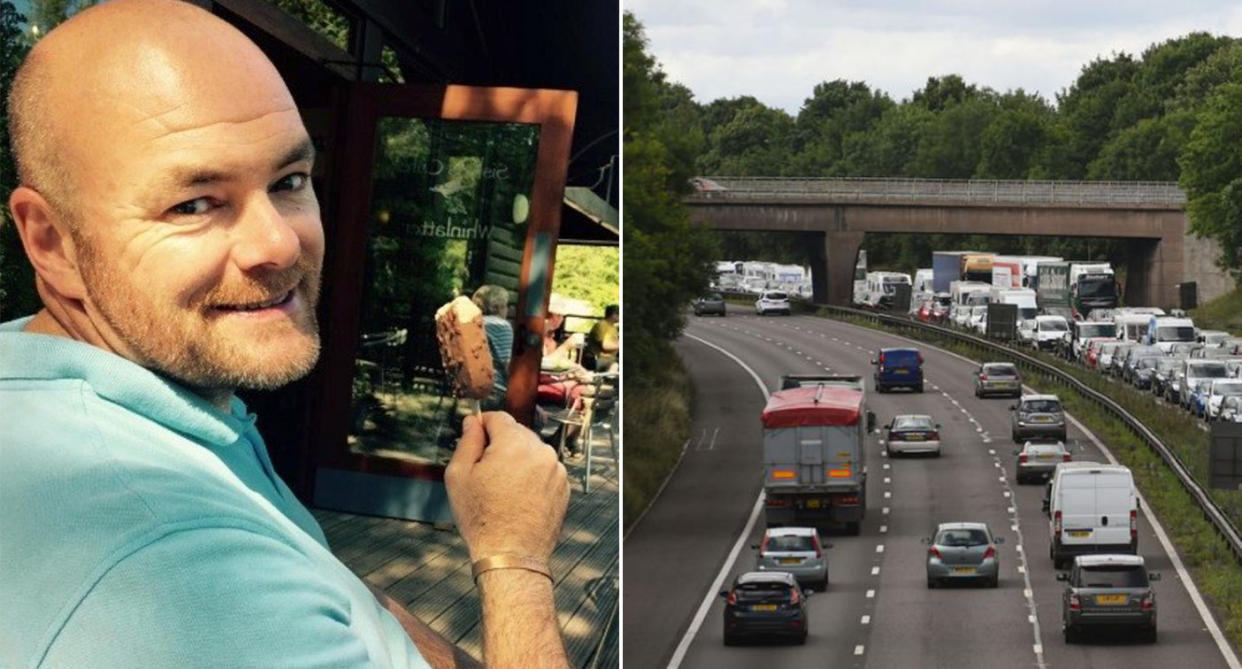 The police officer who died following a collision on the M6 southbound on Sunday has been identified as 47-year-old Police Constable Nick Dumphreys. (Cumbria Police)