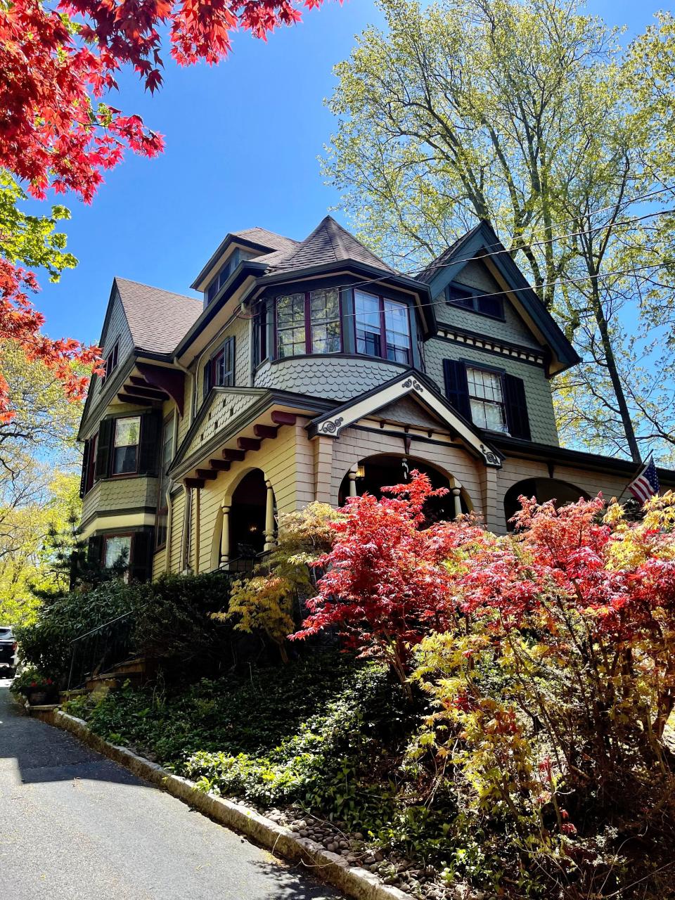 A Queen Anne Victorian home built in 1888 is the former residence of noted publisher and Tenafly's ninth mayor Frederic L. Colver and his wife Lillian. It hit the market in 2022.