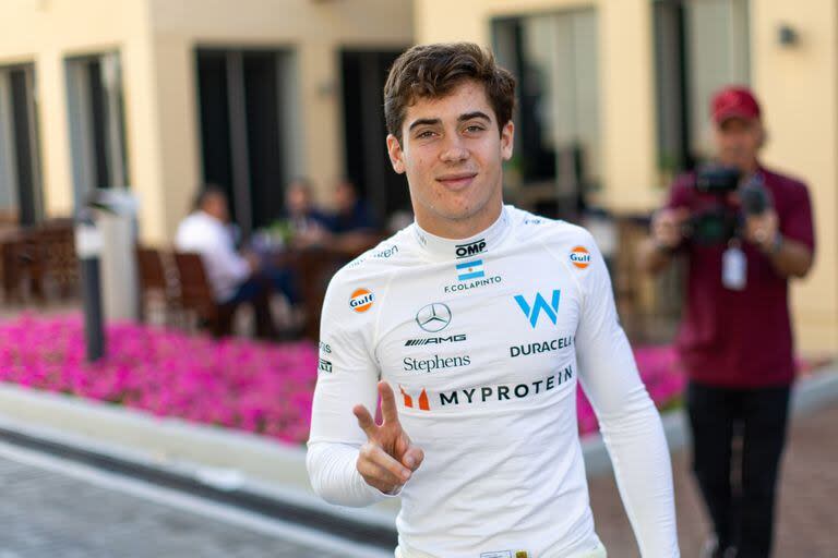 Después del estreno en Abu Dhabi, en la última carrera de 2023 de la Fórmula 2, Franco Colapinto abraza el sueño de sorprender con el MP Motorsport