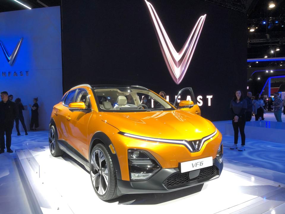 VinFast VF6 at the 2022 LA Auto Show